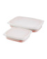Collapsible Food Containers 2 Pack - Pink