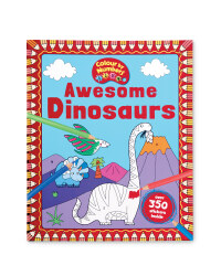 Colour By Numbers Dinosaurs