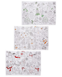 Colour Me In Placemats 2 Pack