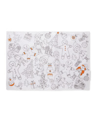 Colour Me In Placemats 2 Pack - Orange