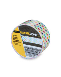 Coloured Dots Supertough Duct Tape