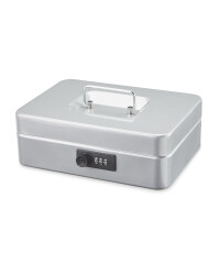 Combination Cash Box - Grey