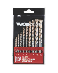 Concrete Drill Set 9-Piece