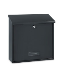 Contemporary Post Box - Anthracite