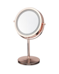 Visage Contemporary Table Mirror - Rose Gold