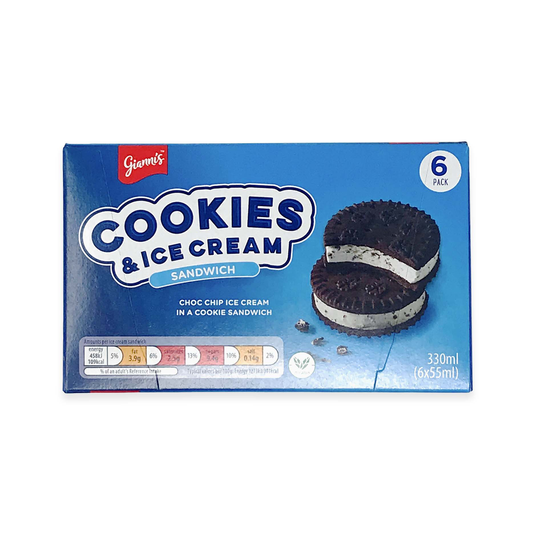 Cookies Ice Cream Sandwich Aldi Uk