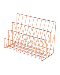 Copper Letter Rack