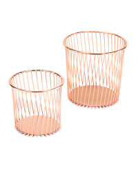 Copper Pencil Pots
