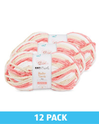 Coral Baby Yarn 12 Pack