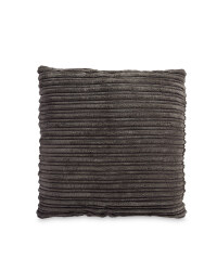 Cord Cushion - Charcoal
