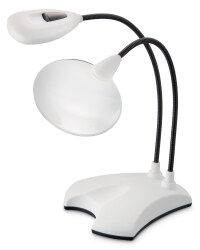 Craft Light and Magnifier - White