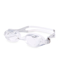 Crane Adult Swim Goggles - Transparent/Grey
