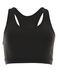 Crane Black Sport Bra