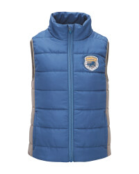 Crane Blue Children's Riding Gilet