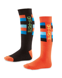 Crane Off-Piste Boys Socks 2 Pack