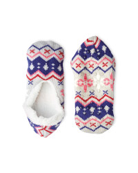 Crane Cosy Slipper Socks 4-8 - Grey
