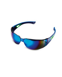 Crane Cut-out Cycling Glasses - Blue