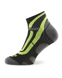 Crane Ergonomic Cycling Socks - Black/Yellow