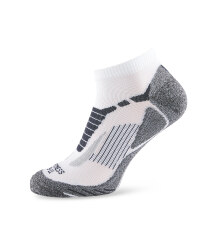 Crane Fitness Socks - White/Grey