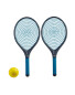 Crane Garden Tennis Set - Grey/Blue