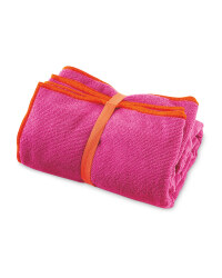 Crane Gym Towel - Pink