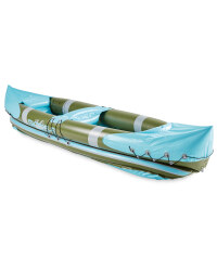 Crane Inflatable Kayak - Olive/Blue