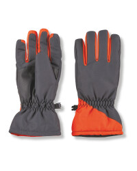 Crane Junior Snow Gloves - Orange