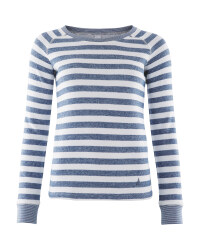 Crane Ladies Knitted Sweater - Navy