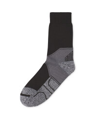 Crane Coolmax Walking Socks - Black