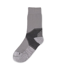 Crane Coolmax Walking Socks - Grey