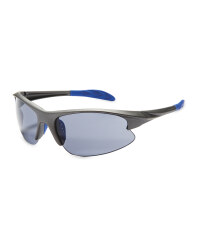 Crane Matt Metallic Cycling Glasses - Grey