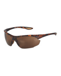 Crane Matt Sports Glasses - Demi Brown