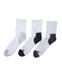 Crane Men's Ankle Socks 3 Pack