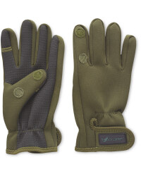 Crane One Fold Green Fishing Gloves