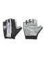 Crane Pull-On Style Cycling Gloves - Black/White