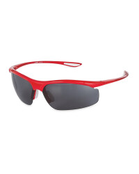Crane Shiny Sports Glasses - Red
