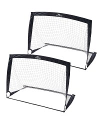 Crane Foldable Football Goal 2-Pack