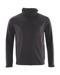 Crane Softshell Fishing Jacket - Black