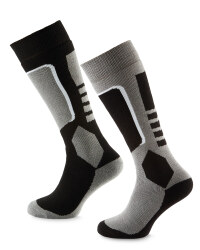 Crane Unisex Black/Grey 2 Pack