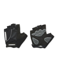 Crane Touch & Close Cycling Gloves - Black