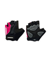 Crane Touch & Close Cycling Gloves - Black/Cerise