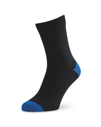 Crane Waterproof Breathable Socks - Black/Blue