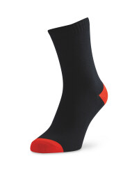 Crane Waterproof Breathable Socks - Black/Red