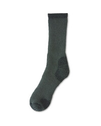 Crane Wool Short Fishing Socks - Green