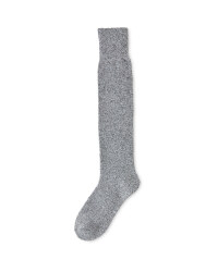 Crane Wool Twist Fishing Socks - Grey