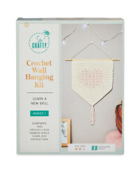 So Crafty Crochet Wall Hanging Kit