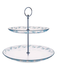 Crofton 2 Tier Retro Cake Stand