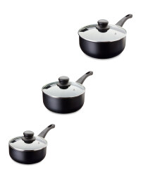 Crofton 3-Piece Saucepan Set