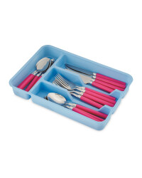 Crofton Blue/Pink Cutlery Set