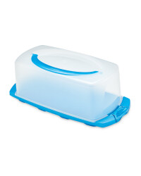 Crofton Rectangular Cake Container - Blue